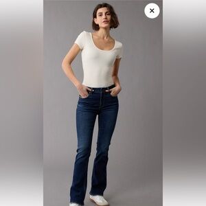 American Eagle High Rise  Next Level Stretch Skinny Kick Jean
